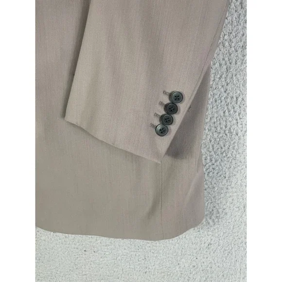 Montopoli Chicago Custom Mens Blazer Jacket Suit Coat Tan 44R